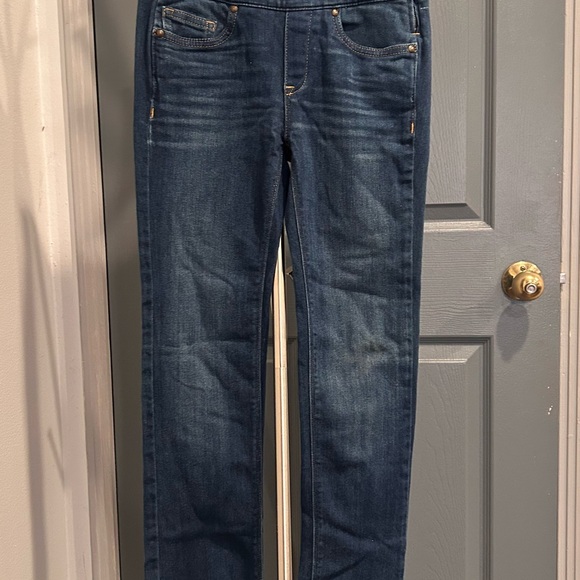 SPANX Dark Blue Denim Jeans - Picture 4 of 9